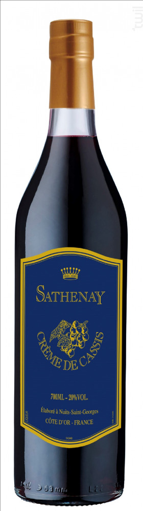 Crème De Cassis Sathenay
