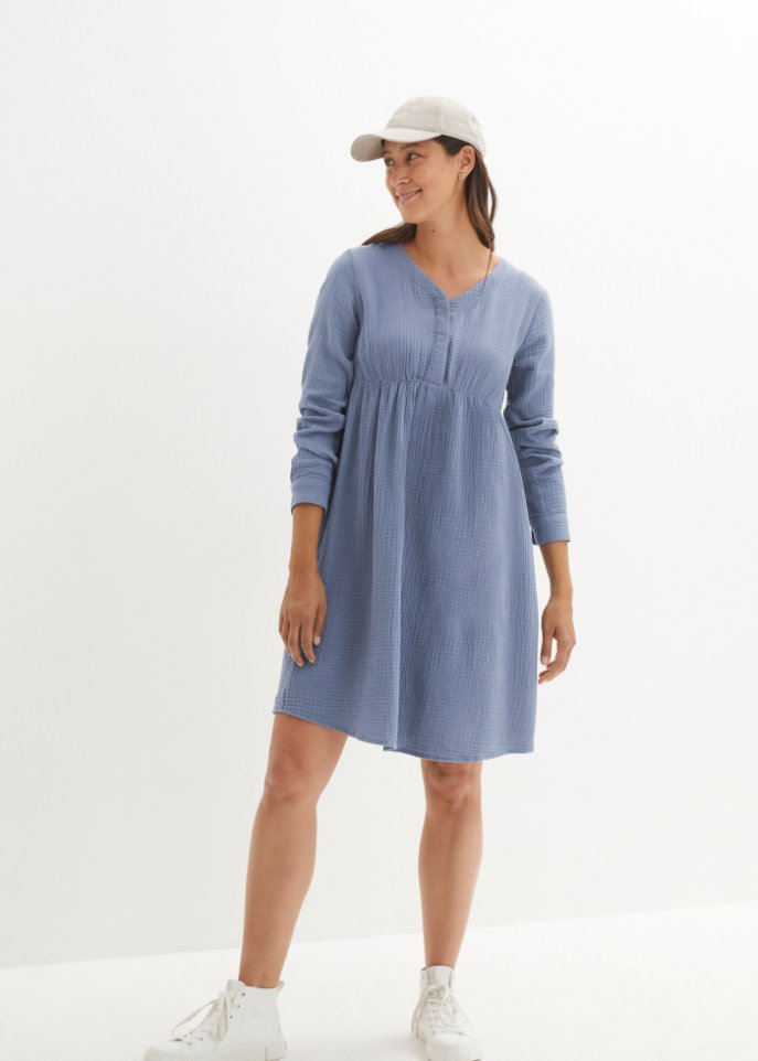Umstands / Stillkleid Musselin
