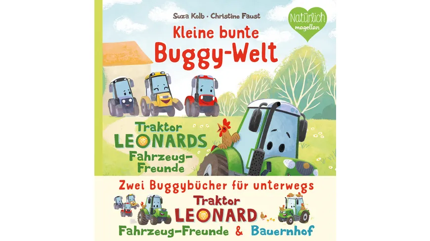 Kleine bunte Buggy-Welt - Traktor Leonards Fahrzeug-Freunde & Traktor Leonards Bauernhof