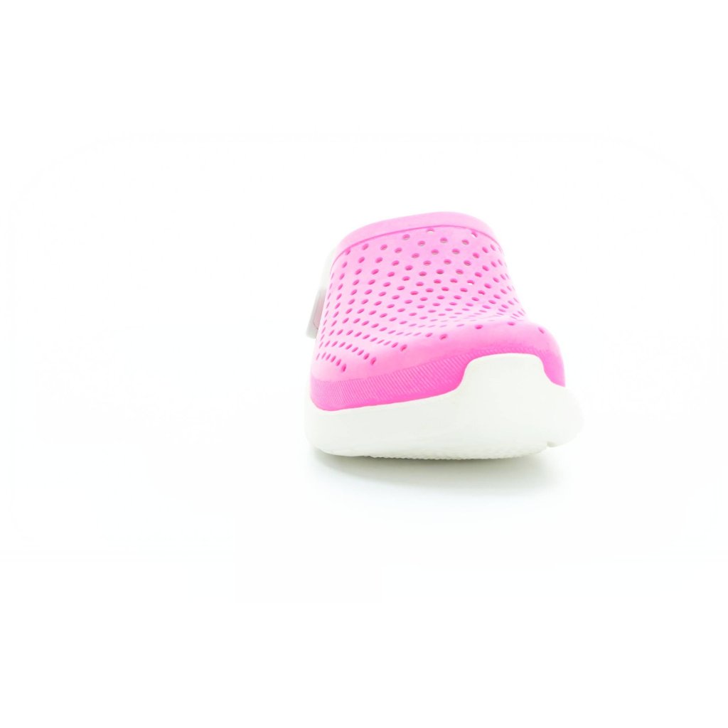 Crocs LiteRide Clog Electric Pink / White AD Pantoffeln