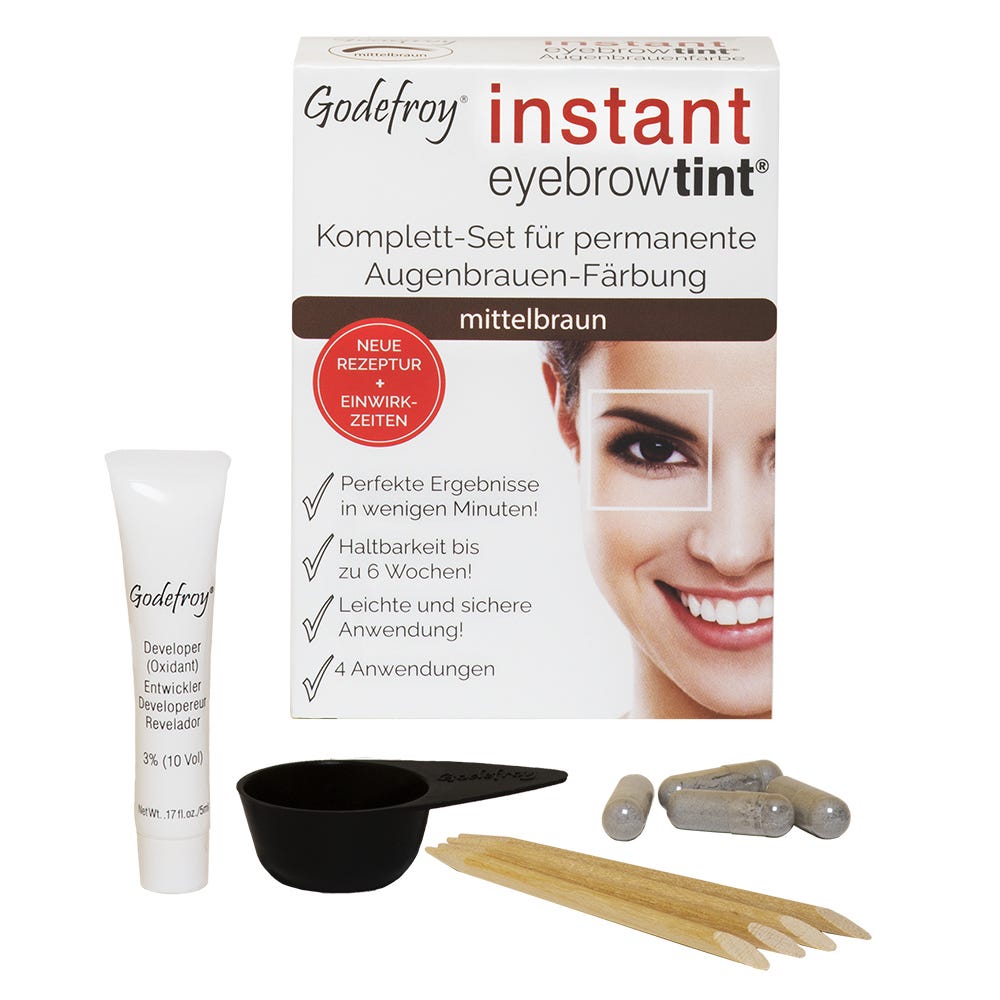 GODEFROY Instant Eyebrow Tint Mittelbraun
