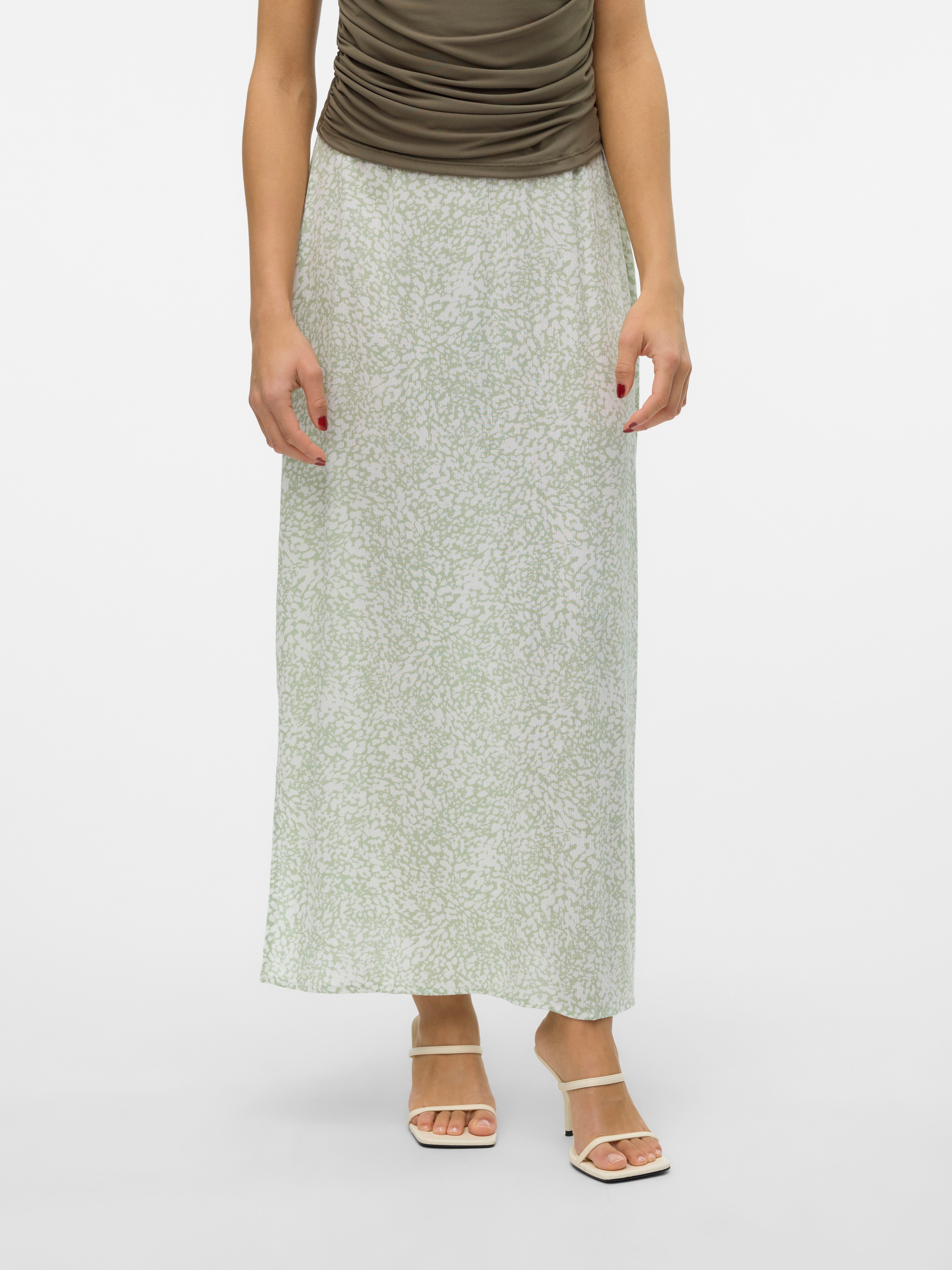 VMMENNY Mittlere Taille Langer Rock