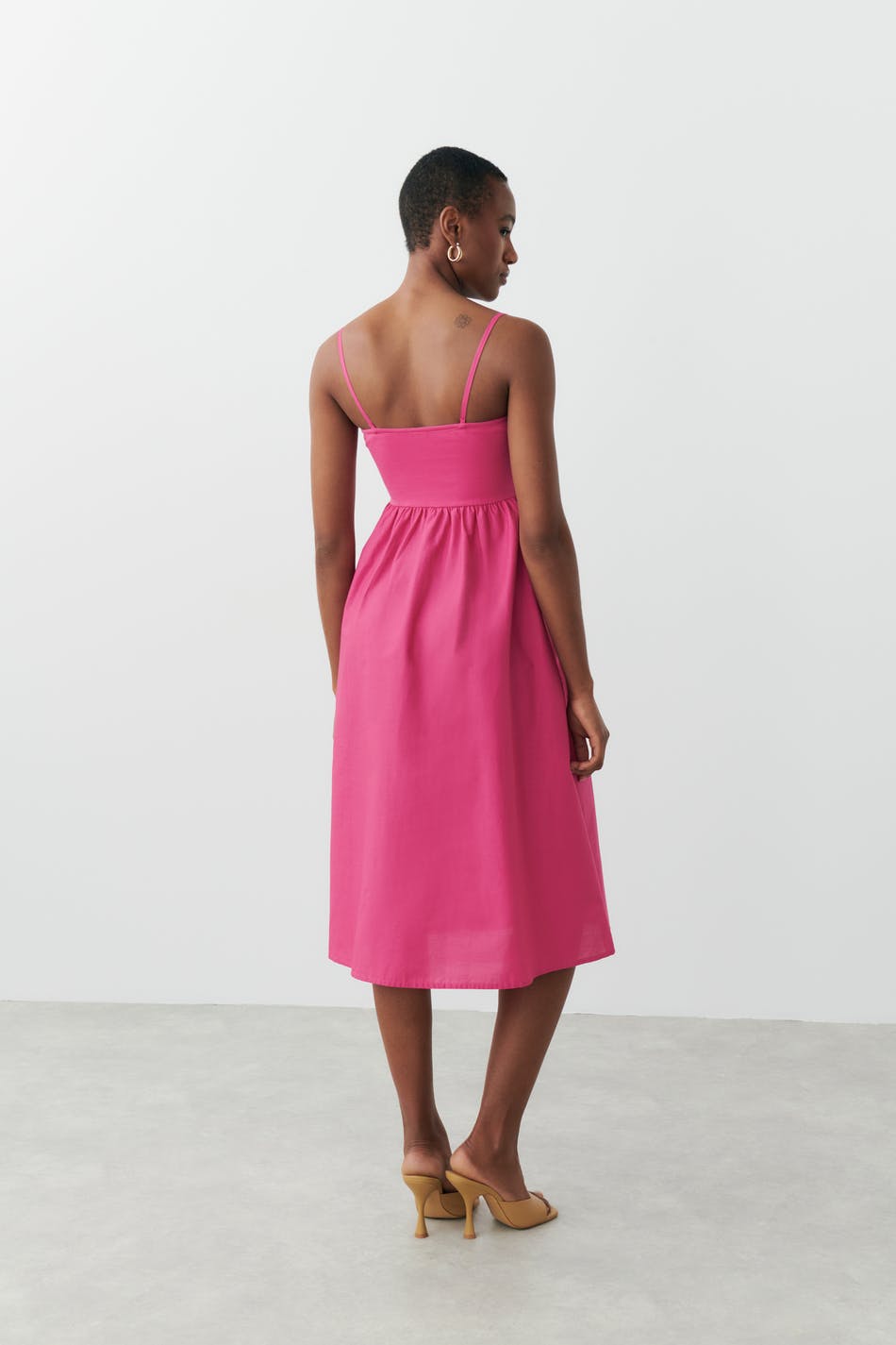 Bandeau midi dress
