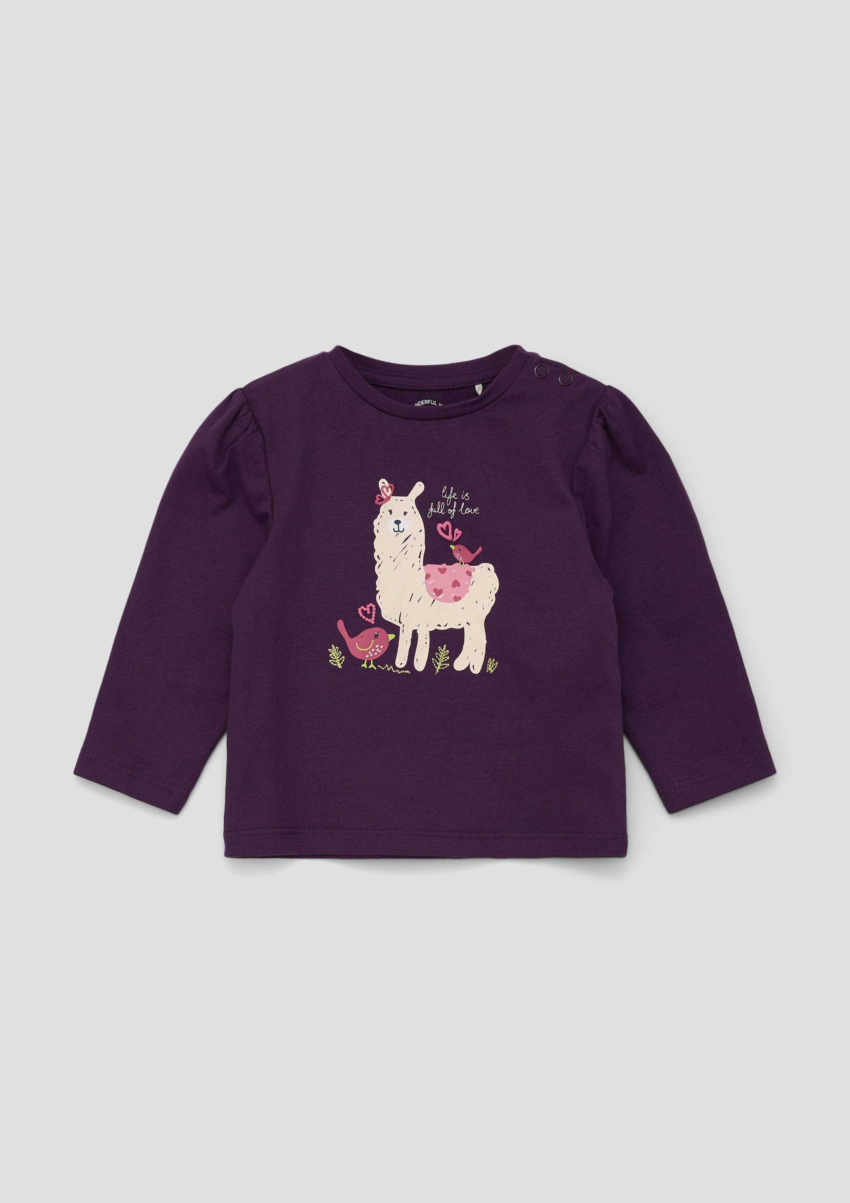 Longsleeve mit Frontprint  2134401-4836