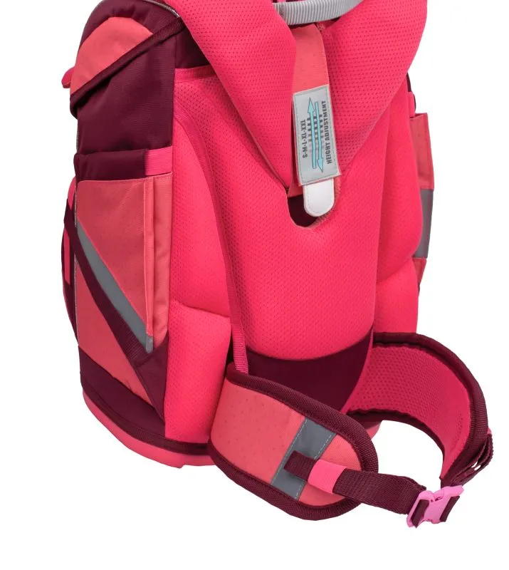Belmil Smarty Schulranzen Set 5-teilig mit 6 Patches - Sweet Candy