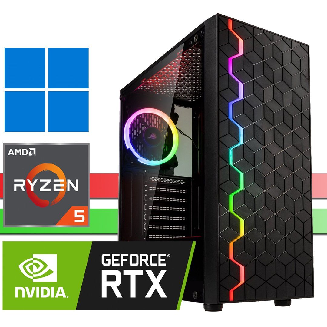 X-HARDWARE X-Gaming Computer 4700S, 16GB RAM, 512GB SSD + bis zu 4TB HDD Gaming-PC (AMD Ryzen 7 4700S, Nvidia GeForce GTX 1650, 16 GB RAM, 0 GB HDD, 512 GB SSD, Luftkühlung, Windows 11 Professional)