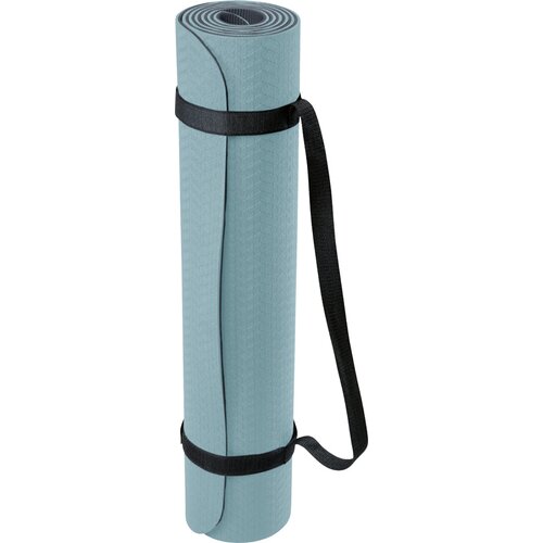 YOGA-MATTE (TPE) - MINT/GRAU