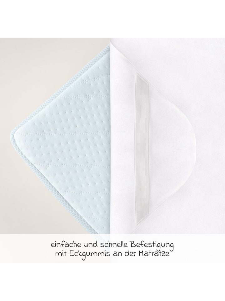 Alvi 4-tlg. Matratzen-Set für Kinderbett 70x140 in weiss günstig kaufen onesize
