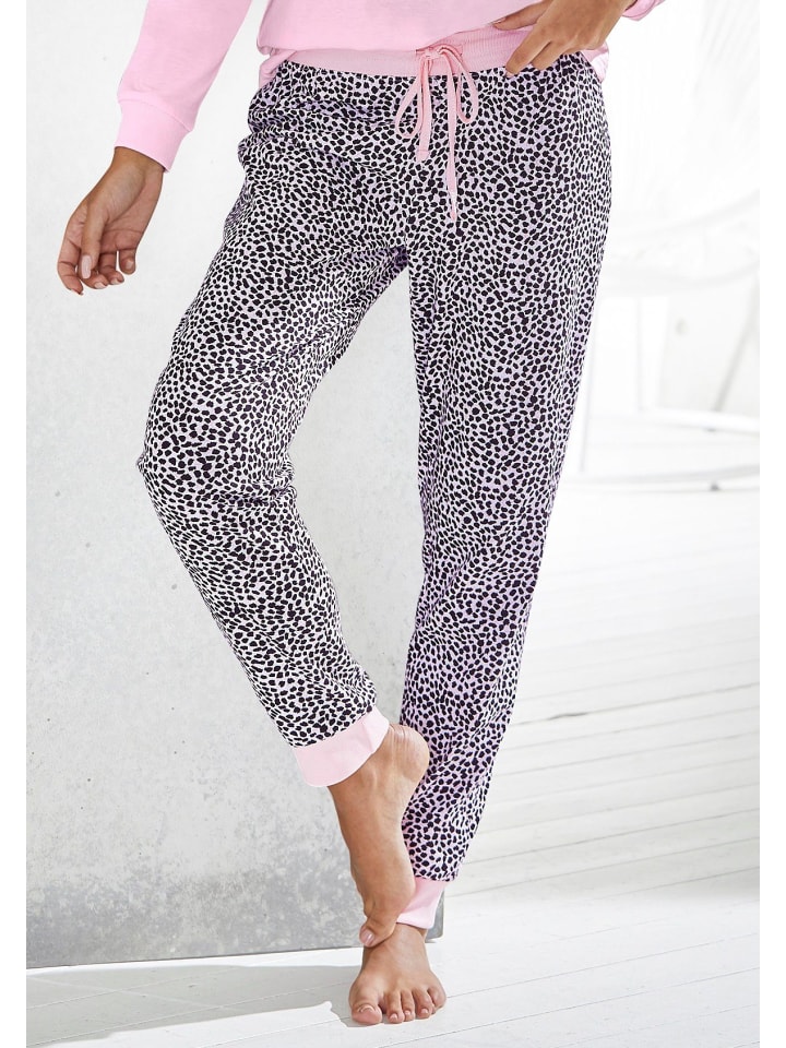 VIVANCE DREAMS Schlafhose in hellrosa günstig kaufen