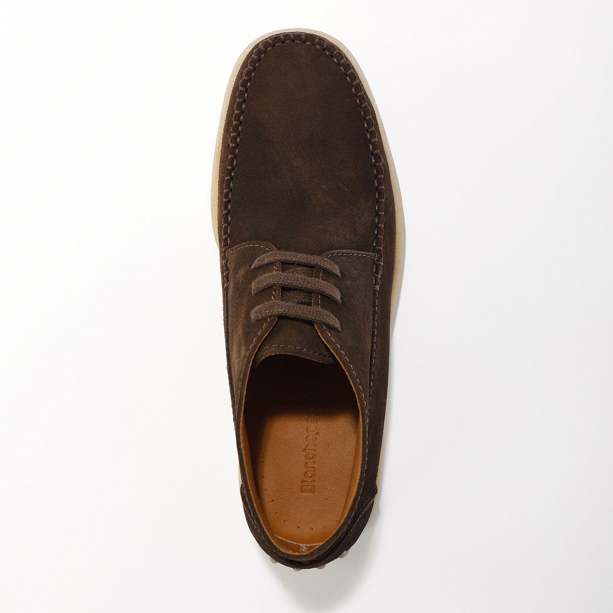 Derbies montantes à lacets homme
