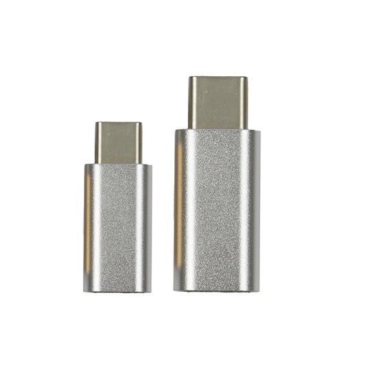 ADAPTOR LIGHTNING ȘI MICRO-USB LA USB-C