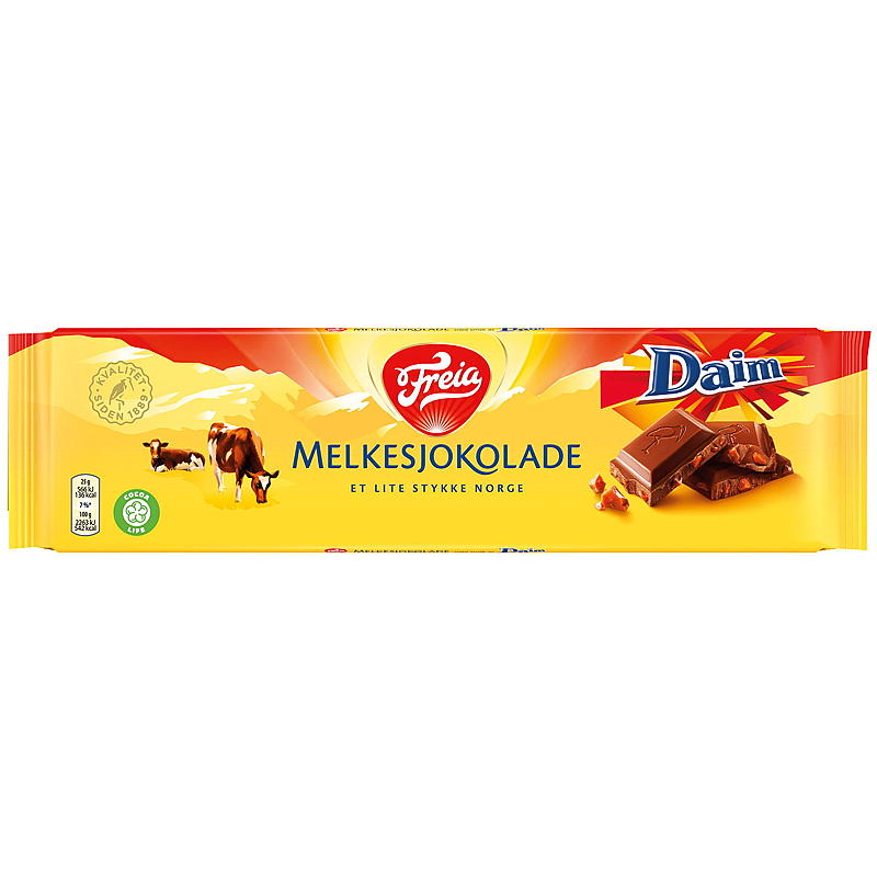 Freia Melkesjokolade Daim 200 g Freia