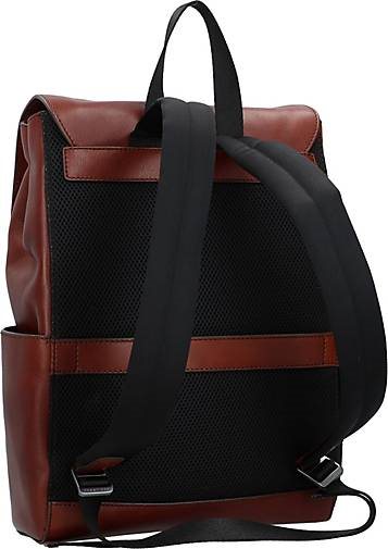 The Bridge Damiano Rucksack Leder 38 cm Laptopfach