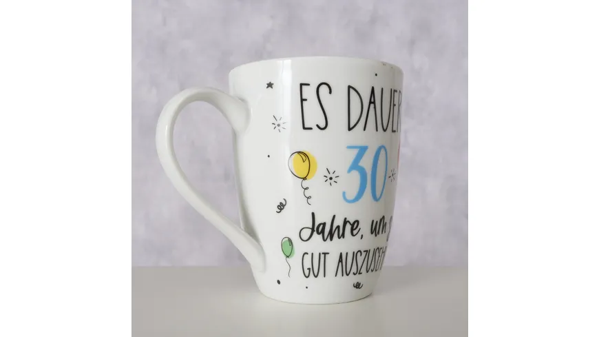 Boltze Tasse in Geschenkpackung 30.Geburtstag
