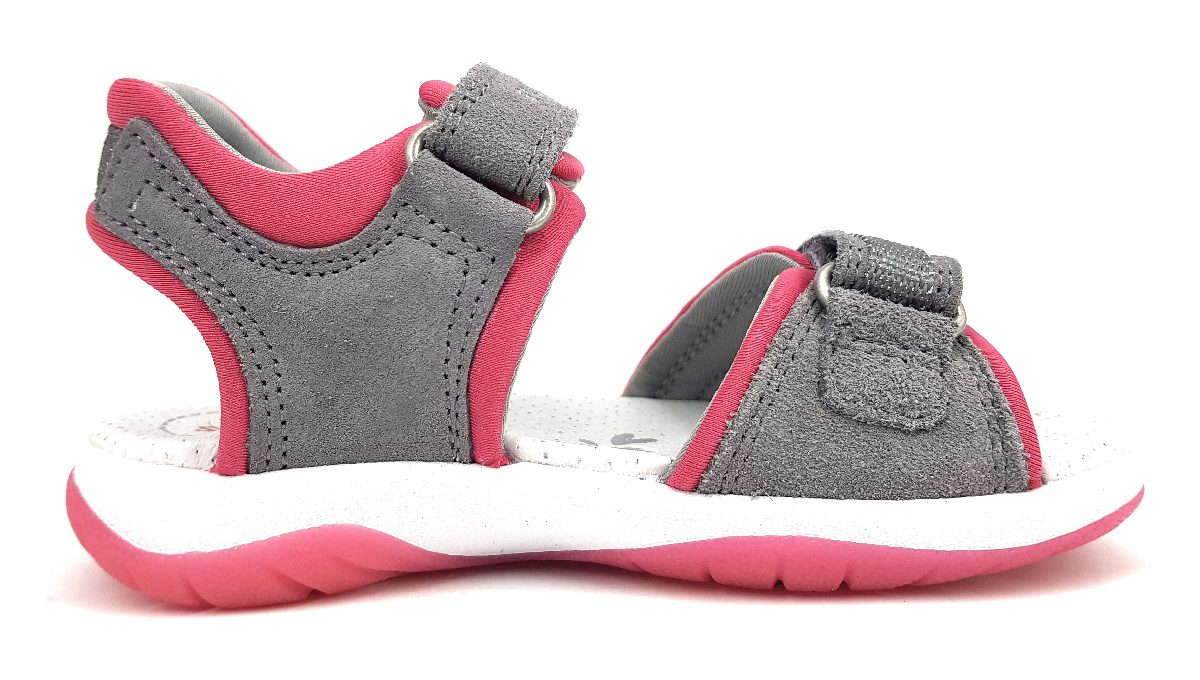 Superfit Sunny 1-606127-2520 Grau 2520 hellgrau/pink