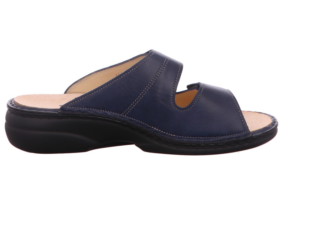 FINN COMFORT Pantoletten blau Sansibar