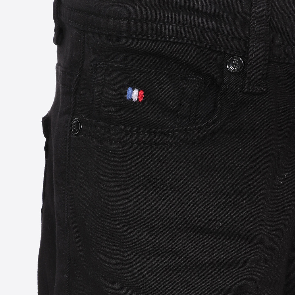 CEGO   Jean noir, coupe slim