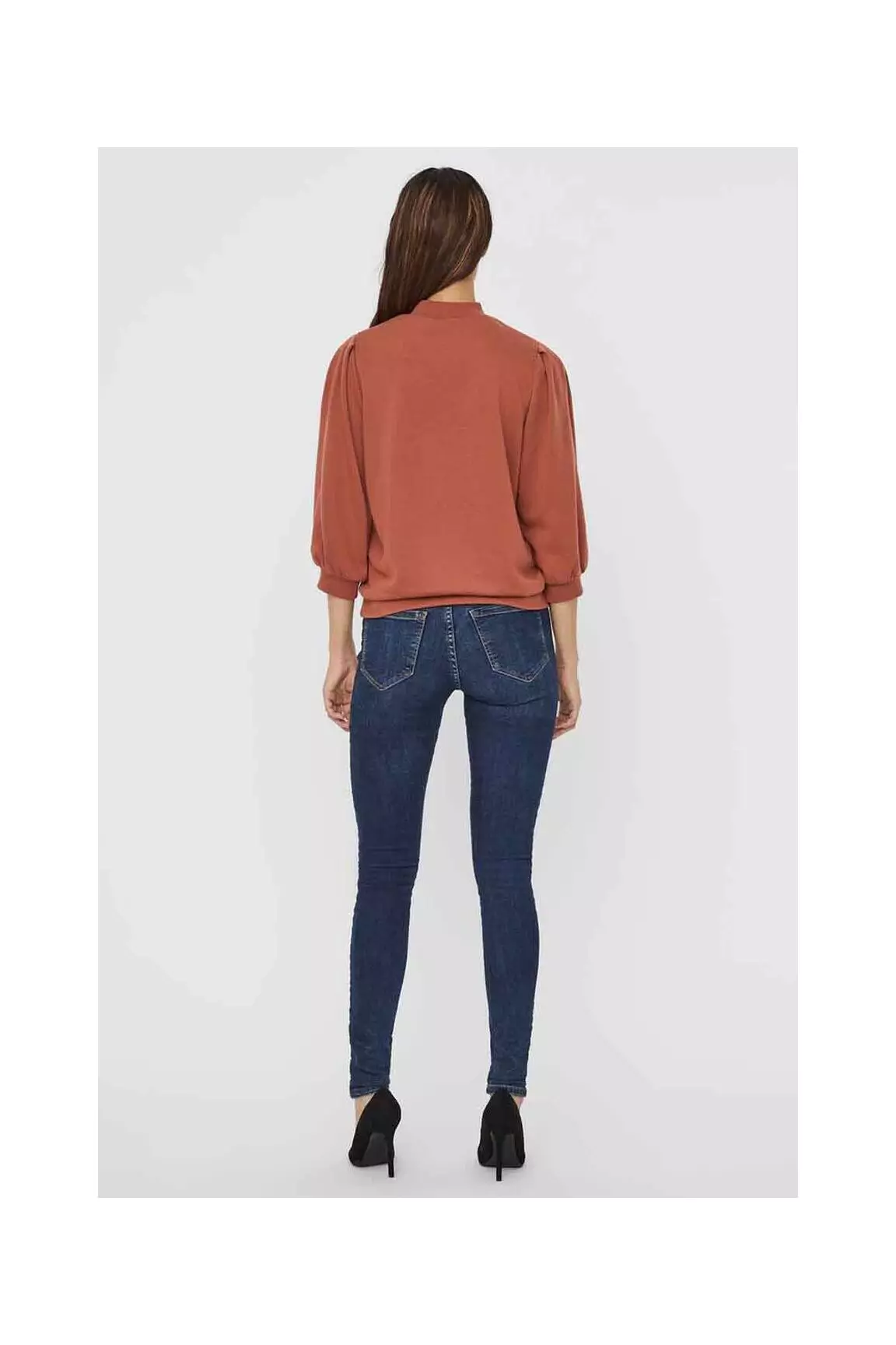 Vero Moda Sweats Femme couleur marron