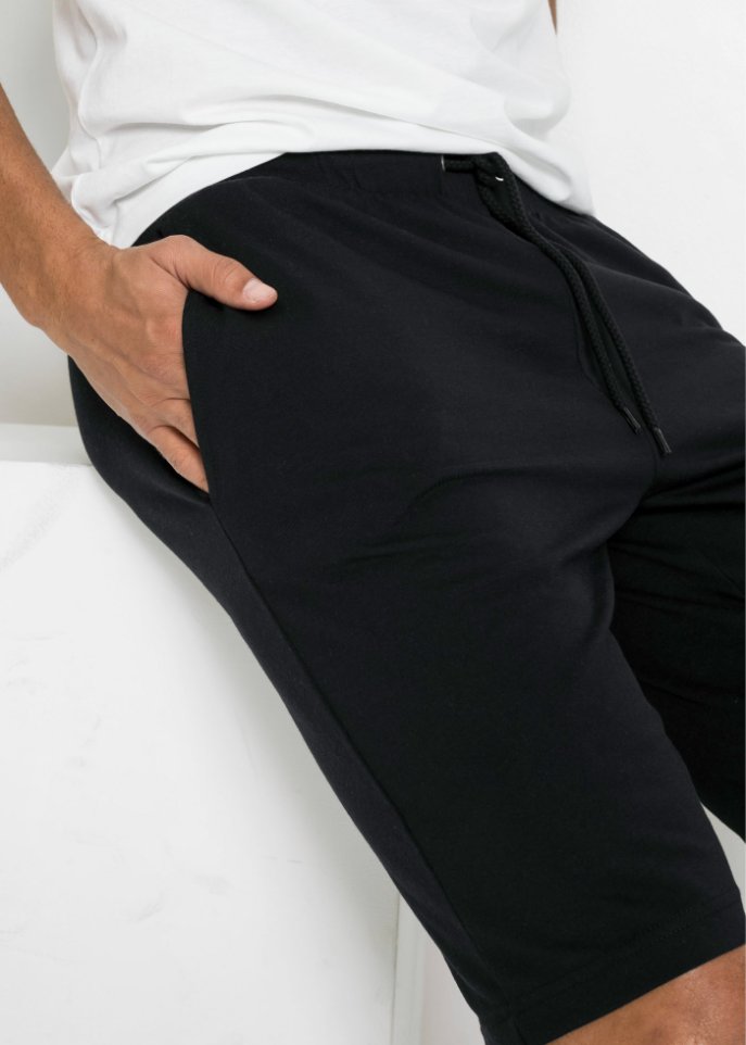 Leichte Shirt-Bermuda (2er Pack)