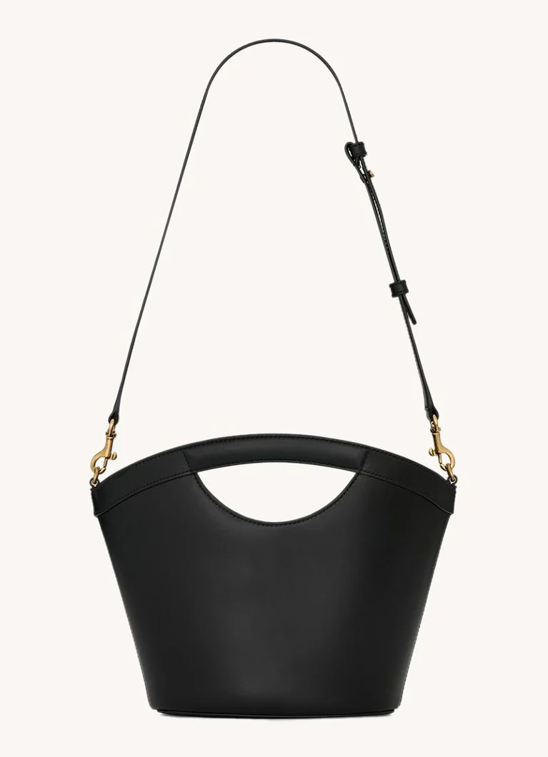 Mini borsa tote Saint Laurent in pelle di vitello