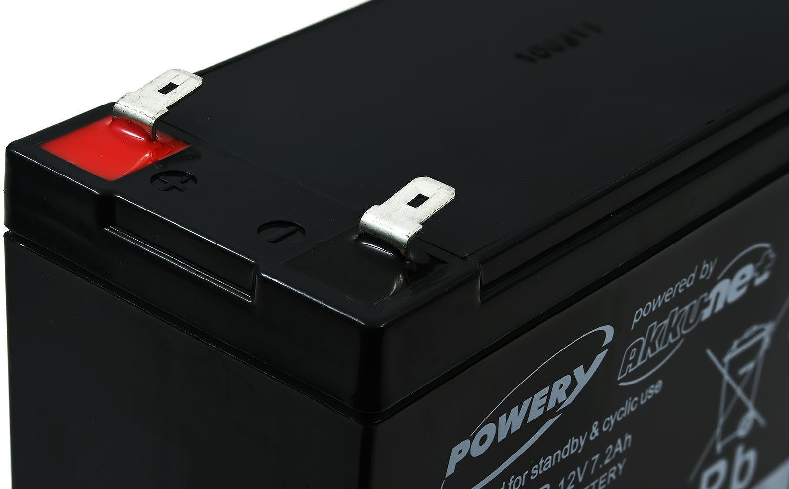 Powery Blei-Gel-Akku für USV APC RBC 17 Bleiakkus 7200 mAh (12 V)