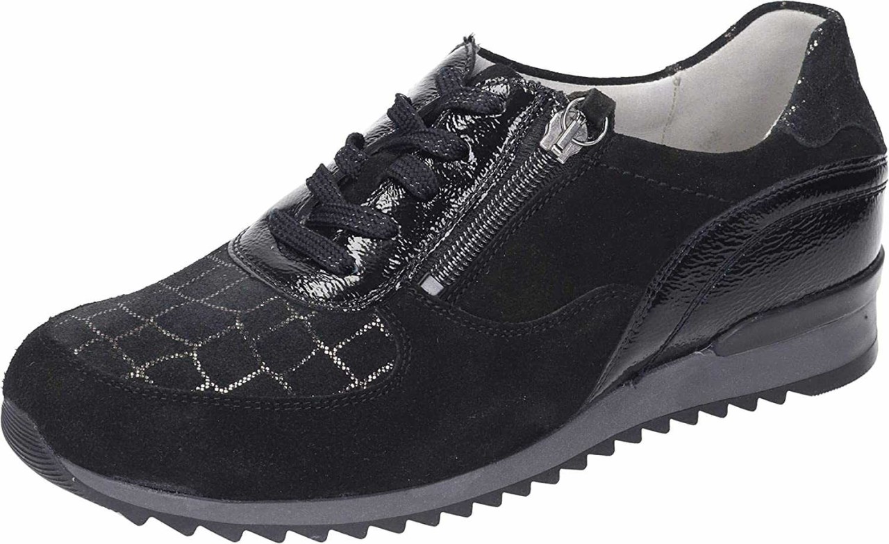 WALDLÄUFER Sneaker schwarz D.-Schnürer-H