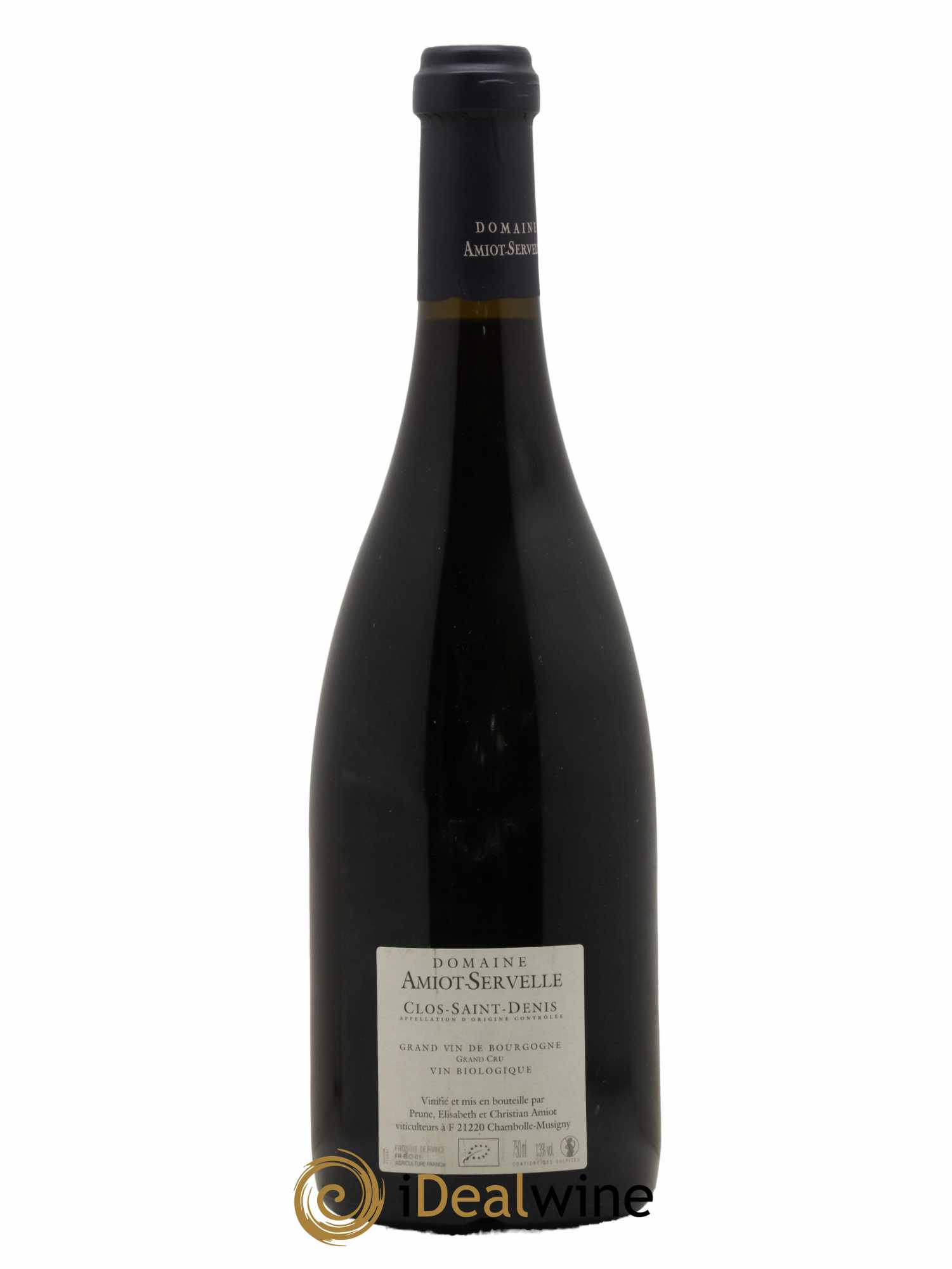Clos Saint-Denis Grand Cru Amiot-Servelle  2014 - Lot de 1 Bouteille