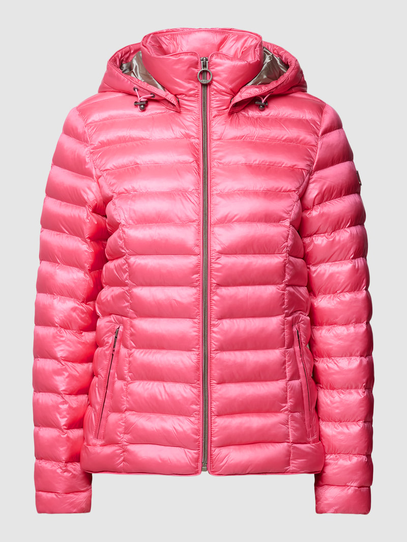 Italy Hood 1001 Funktionsjacke mit abnehmbarer Kapuze in pink