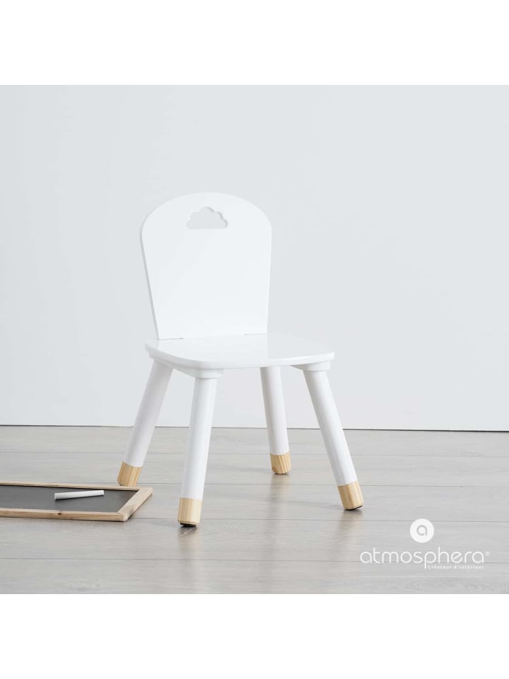 Atmosphera Créateur d'intérieur Kinderstuhl in weiß günstig kaufen onesize