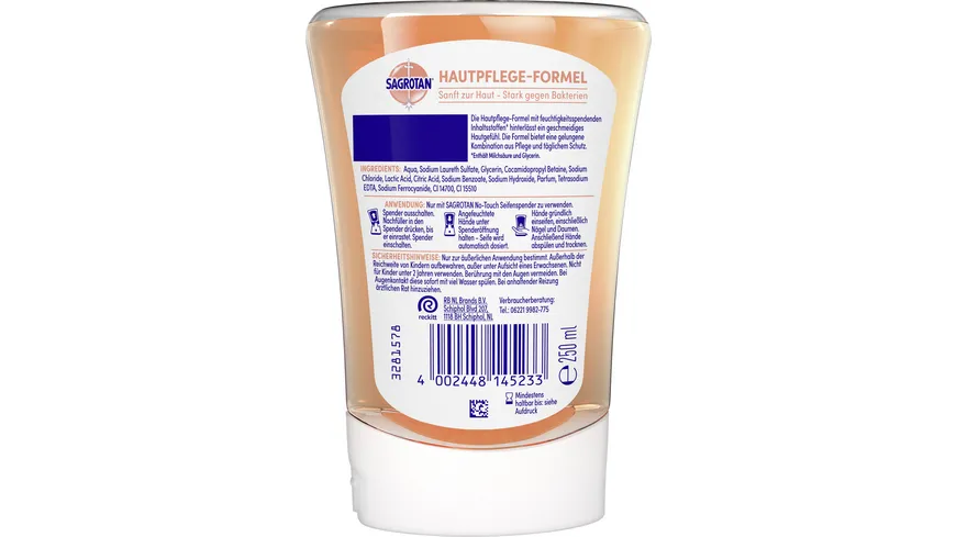 Sagrotan No Touch Nachfüller Mandelblüten- & Manukahonig-Duft 250ml 250 ml
