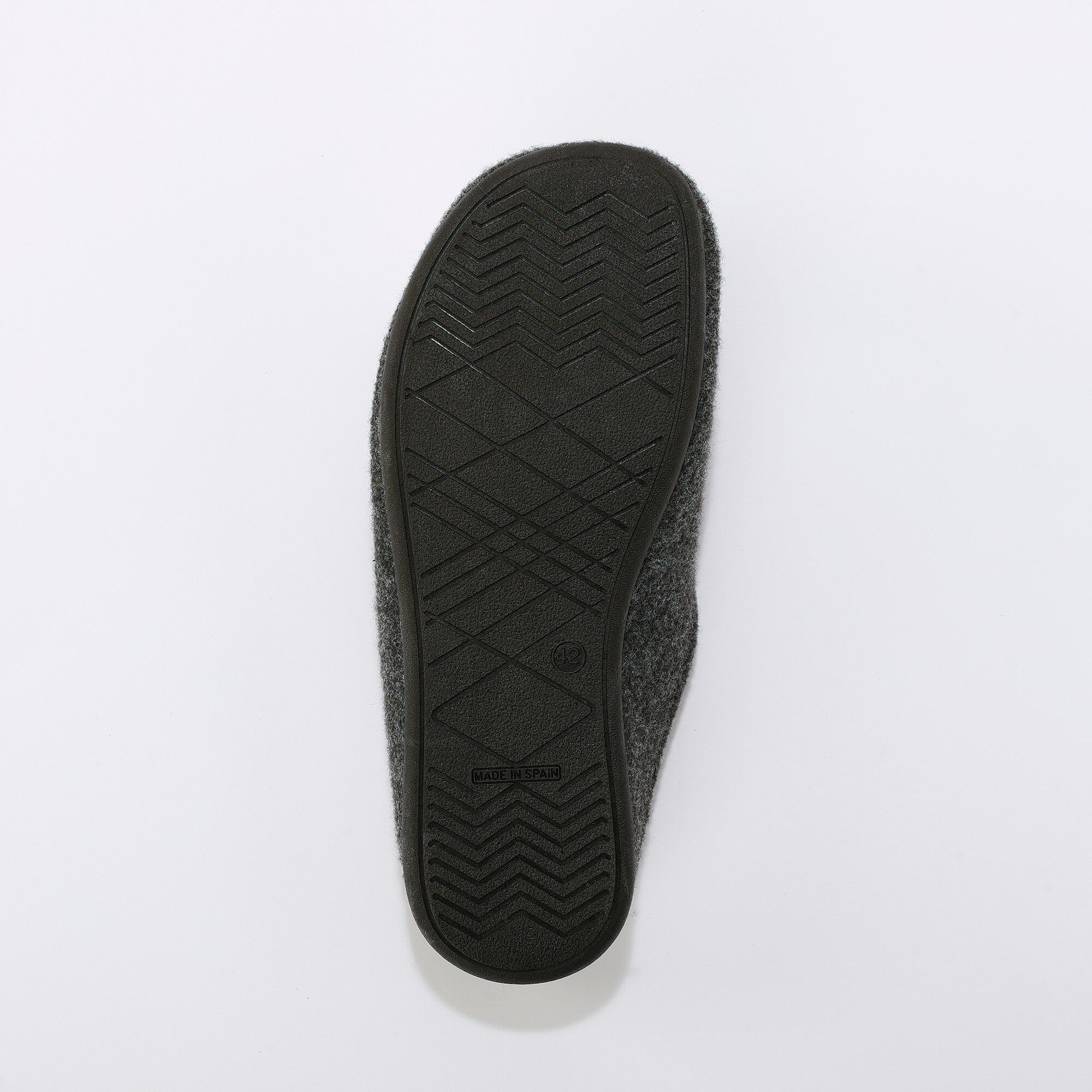 Chaussons forme mules homme