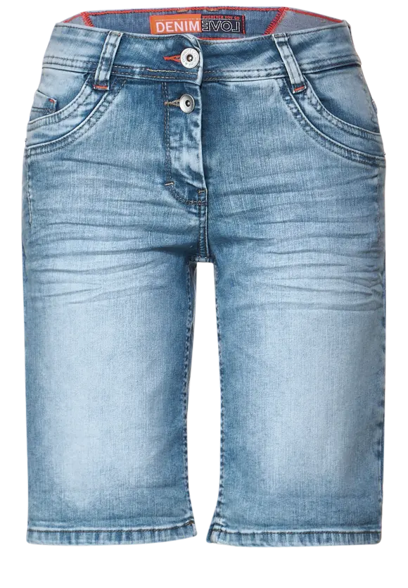 CECIL Loose Fit Jeansshorts