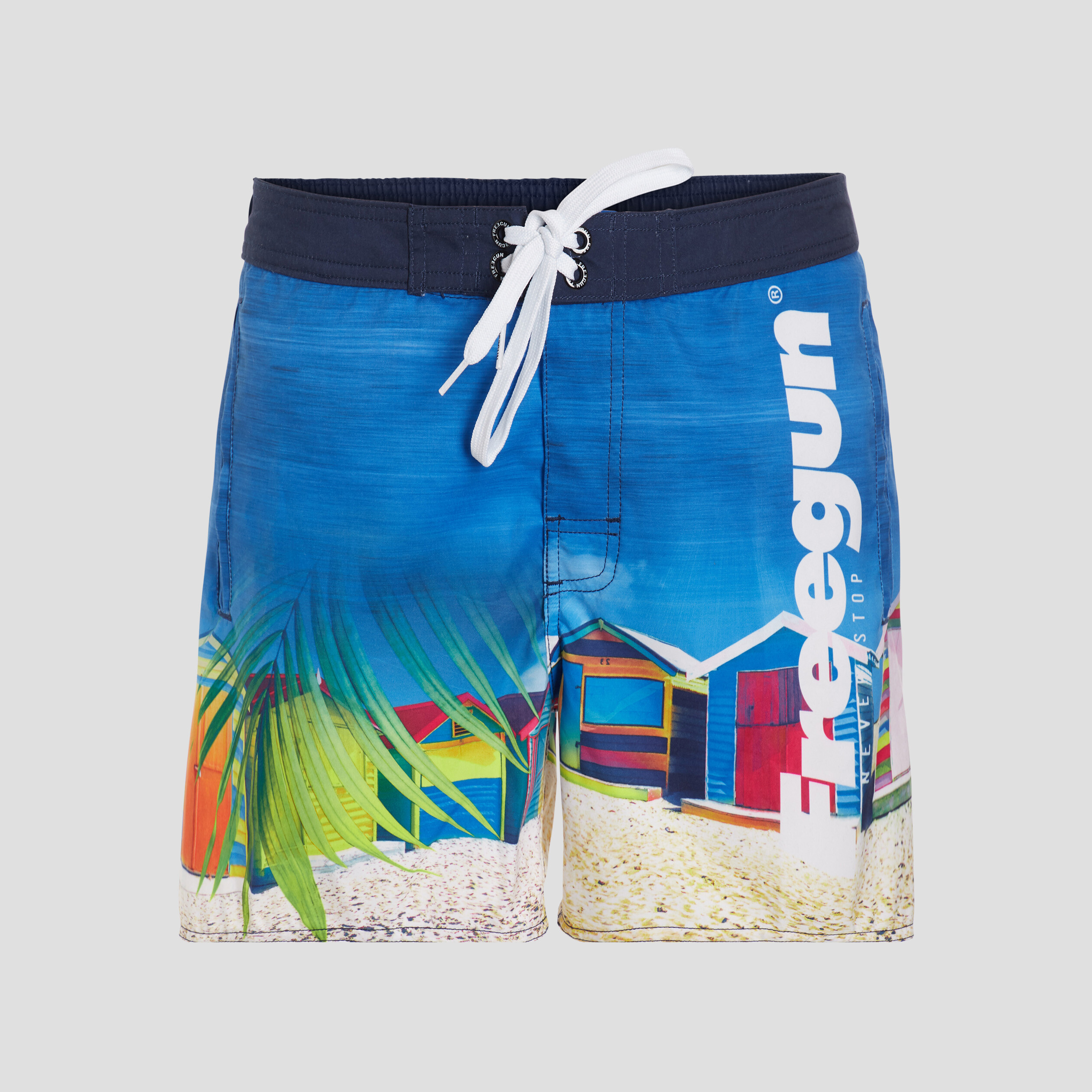Short de bain Freegun multicolore homme | La Halle