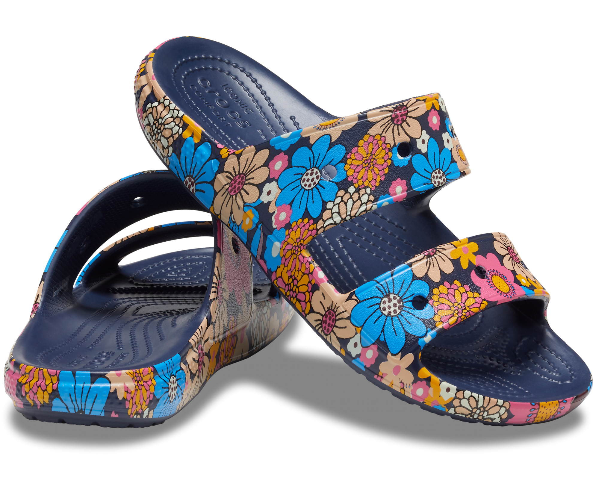 Classic Crocs Retro Floral Sandal