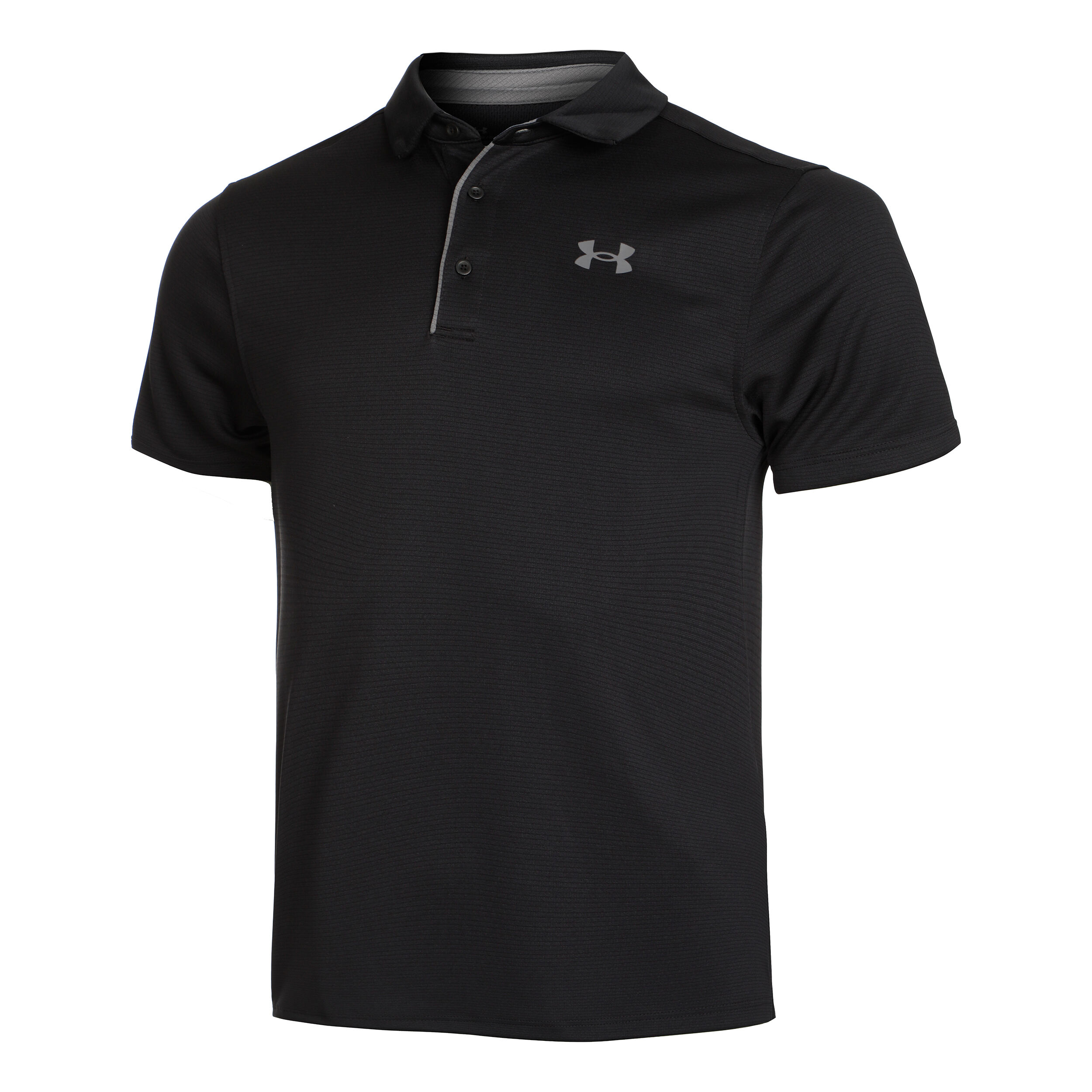 Tech Polo Herren - Schwarz, Grau
