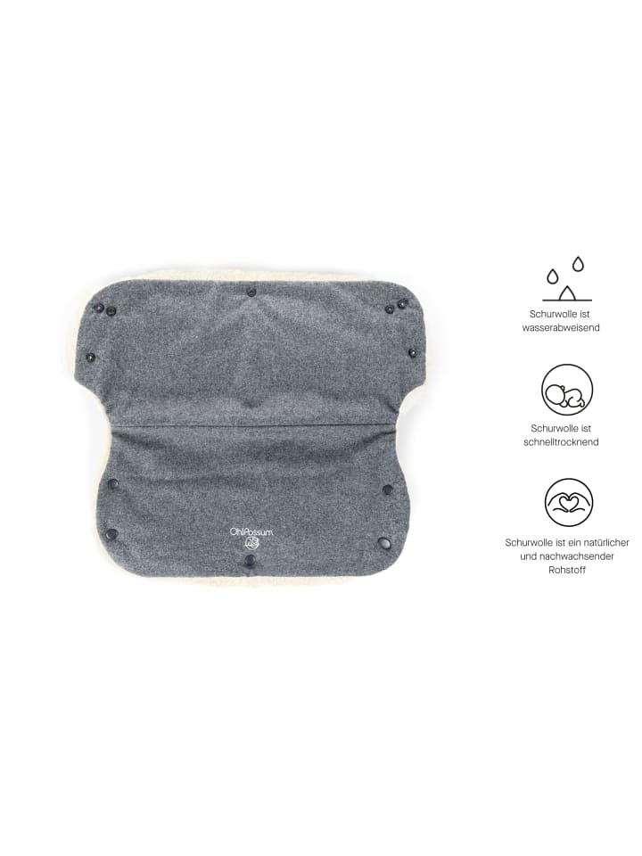 Kinderhaus Blaubär Oh!Possum Handmuff TOP in Grey günstig kaufen onesize