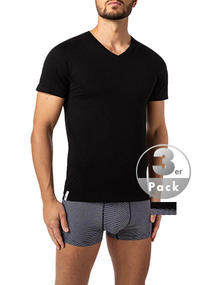 LACOSTE, T-Shirts, Baumwolle, schwarz