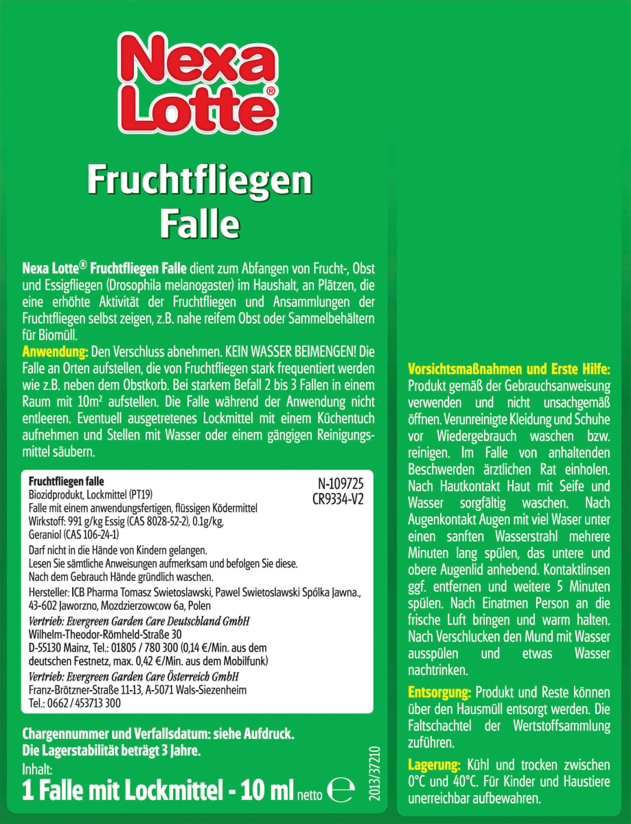 Fruchtfliegenfalle, 1 St