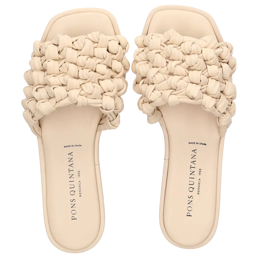 Pons Quintana - Sandalen MALENA Kalbsleder - beige