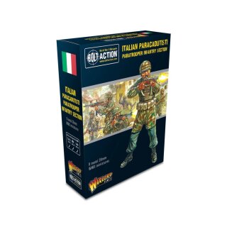 Italian Paracadutisti paratrooper infantry section