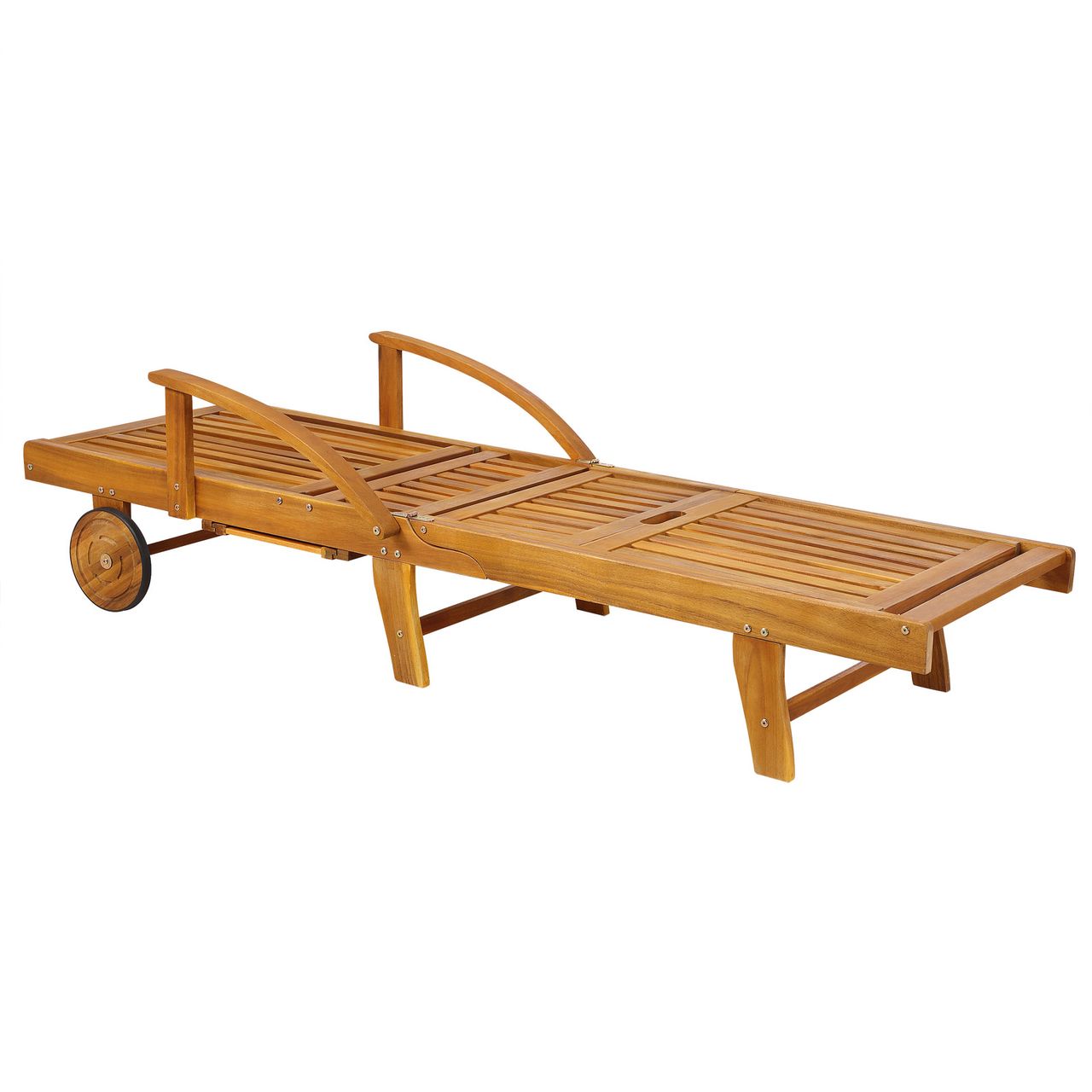 Casaria Sonnenliege Tami Sun 200cm – Akazienholz