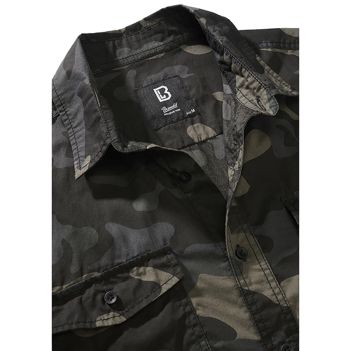 Brandit Roadstar Hemd darkcamo