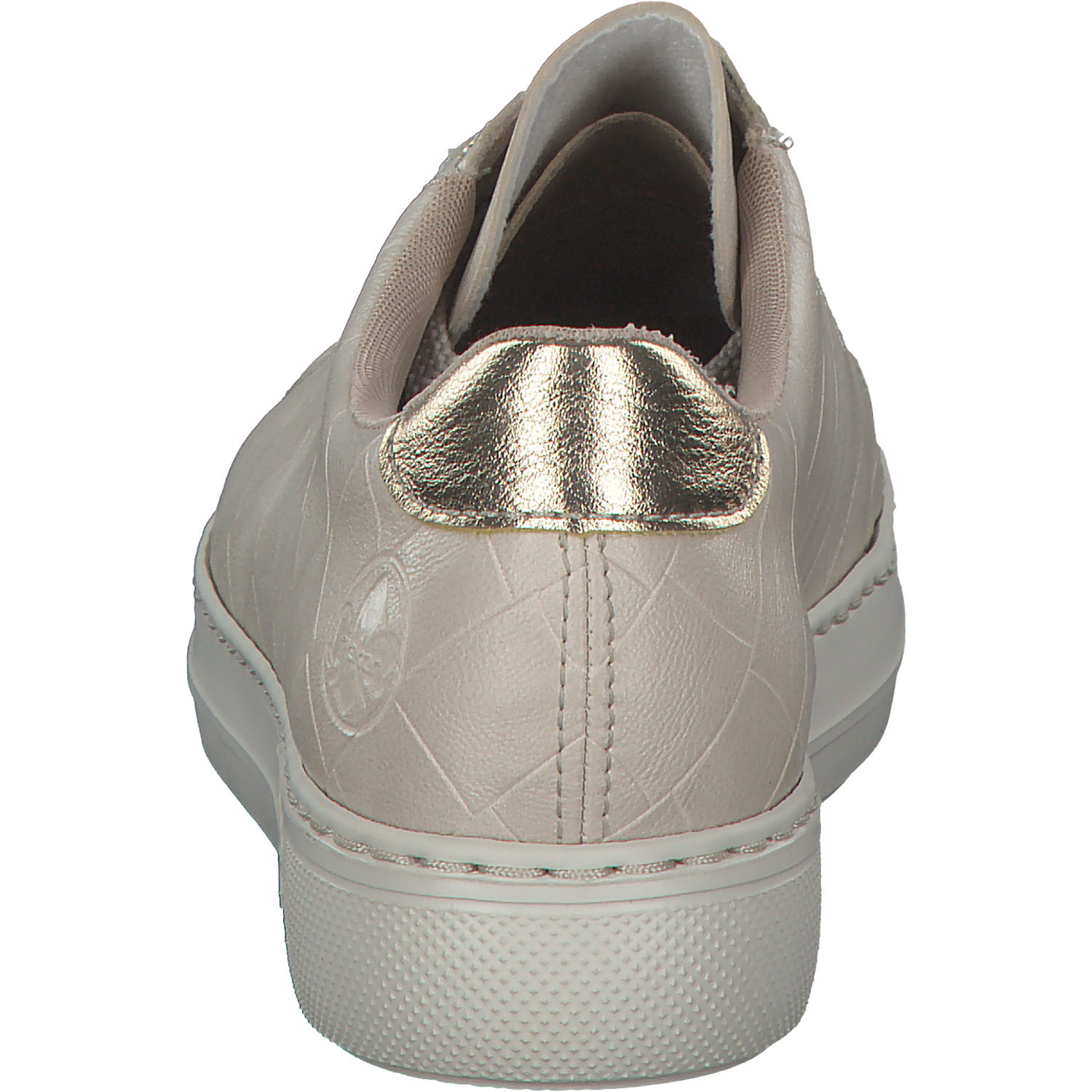 Rieker L9800, Schnürschuhe, Damen, ivory/lightgold