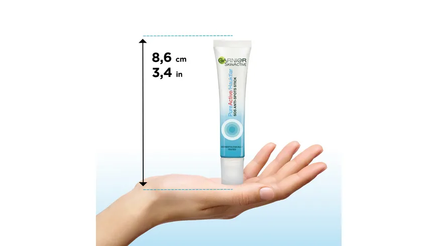 Garnier Skin Active Hautklar SOS Anti-Pickel-Gel-Stift: Trocknet Pickel in 5 Stunden aus und mildert Hautunreinheiten 10 ml