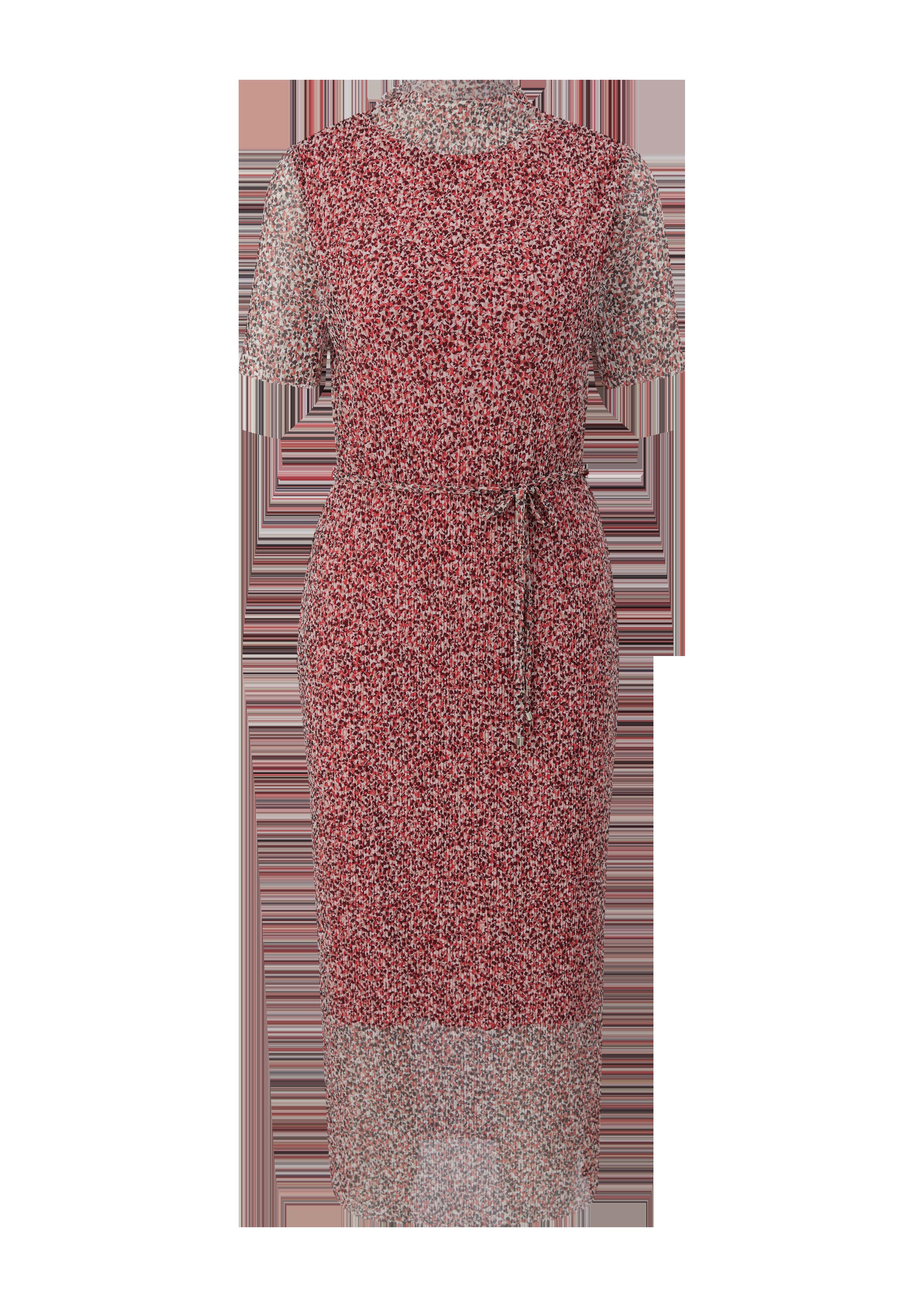 Mesh-Kleid mit Plisseefalten  2129973-45A5
