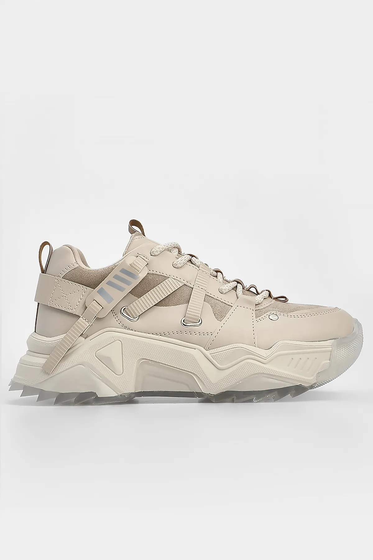 Marjin  Sneaker - Beige - Flacher Absatz