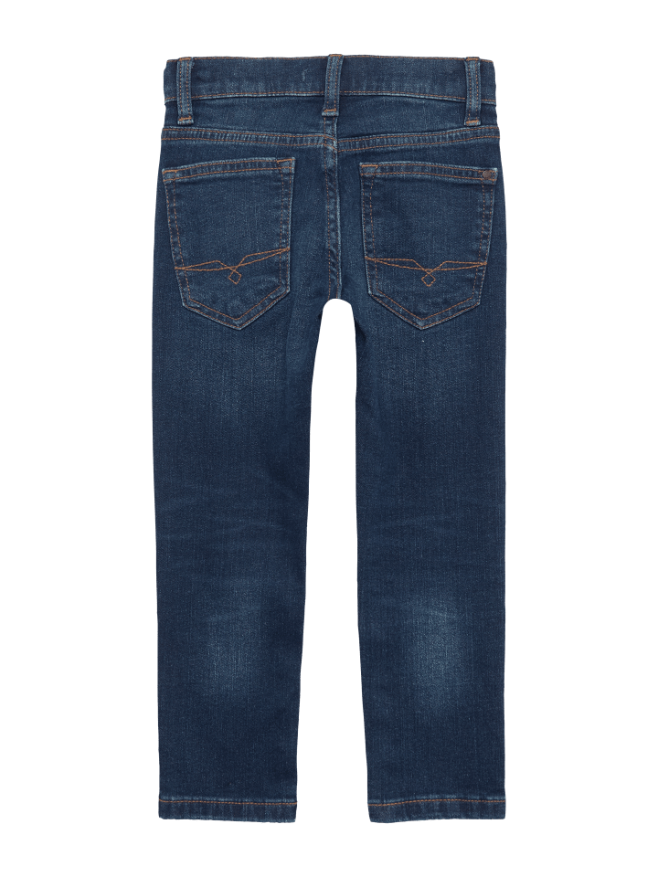 s.Oliver Jeans-Hose lang in Blau günstig kaufen