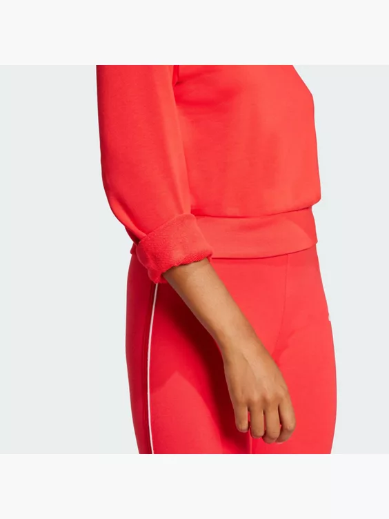 adidas Essentials Color Pop French Terry Crop Quarter-Zip Originals Jacke