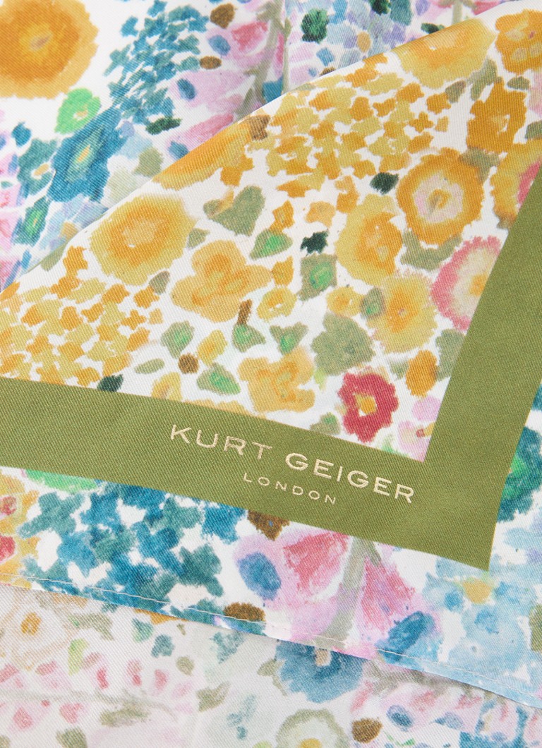 Eșarfă de mătase Kurt Geiger, 52 x 52 cm