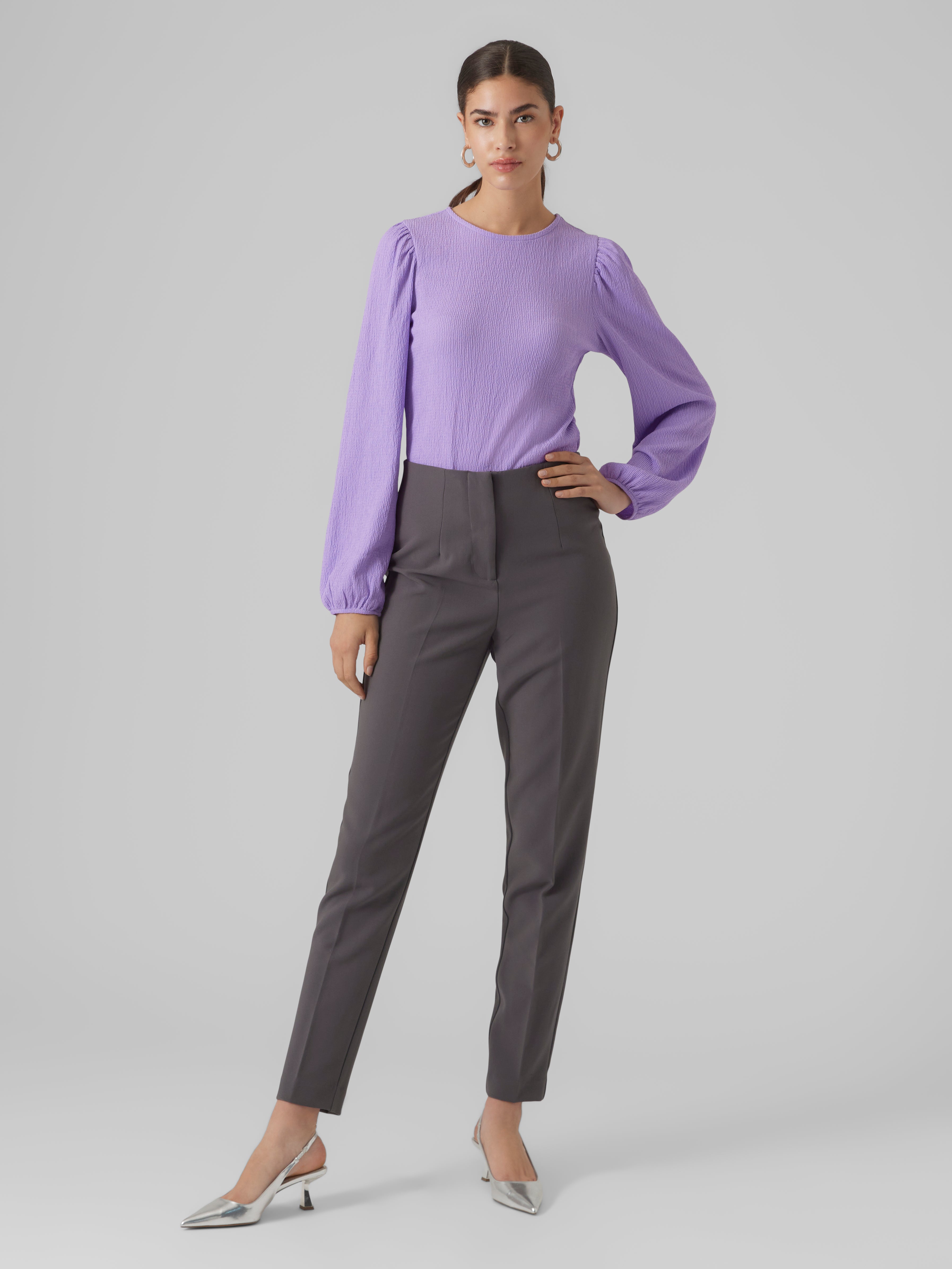 VMSANDY Hohe Taille Hose